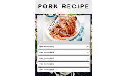 Pork Recipe 2 screenshot 1/3