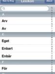 Lexikon Swedish-English Dictionary screenshot 1/1