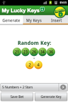 My Lucky Keys • Euromillions screenshot 1/5