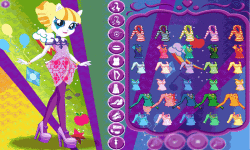 Dress up Rarity pony screenshot 3/4