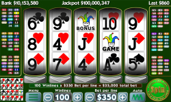 Texas Poker Slots screenshot 3/6