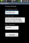 SMS Encrypto screenshot 1/3