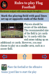 Rules to play Flag Football screenshot 3/3