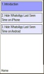 WhatsApp Last Seen /Usage screenshot 1/1