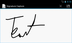 Signature Capture screenshot 1/2