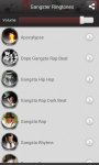 Gangster Ringtones app screenshot 1/5