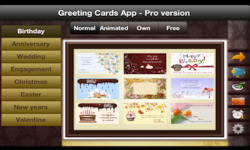 Greeting Cards App Pro eCards screenshot 1/4