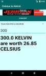 Celsius to Kelvin Degrees Temperature Converter screenshot 3/4
