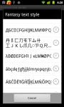 GOKeyboard Fantasy Text Plugin screenshot 3/6