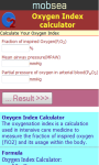 Oxygen Index Calculator v-1 screenshot 2/3