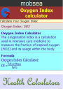 Oxygen Index Calculator v-1 screenshot 3/3