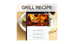 Grill recipes food screenshot 1/3