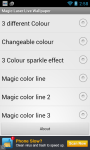 Magic Laser Live Wallpaper screenshot 5/6