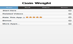 How To Gain Weight Fast and Easy screenshot 1/2