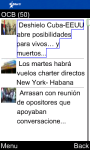OCB Martí Noticias for Java Phones screenshot 1/6