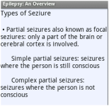 Epilepsy: An Overview screenshot 2/2