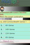 Commonwealth Games Duration Quiz screenshot 3/3