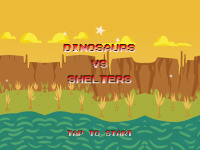 Dinosaurs vs Shelters screenshot 1/6