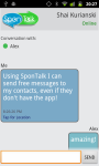 SponTalk - Revolutionary Instant Messaging screenshot 1/4