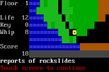 ASCII Adventure: The Caves of Isna Lite screenshot 1/5
