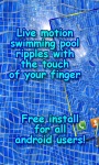 Swimming Pool on a Phone LWP free screenshot 3/3