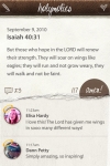 holymolies - daily Bible verse & discussion screenshot 1/1