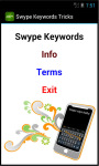 Swype Keywords Tricks screenshot 4/4