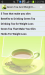 Green Tea N Weight Loss screenshot 1/4