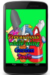 Precautions while using Garden Tools screenshot 1/3