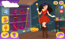 Dress up Princess vs Villains on halloween screenshot 4/4