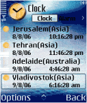 Time Machine - Nokia S60 Clock Alarm Stopwatch Timer screenshot 1/1