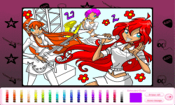 Coloring for Winx sing screenshot 4/4