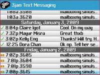 BlackBerry Threaded SMS Application by 3jam screenshot 1/1