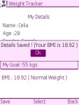 Weight Tracker Free screenshot 3/5