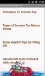 Income Tax Return File screenshot 3/4