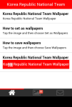 Korea Republic National Team Wallpaper screenshot 2/5