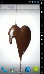 Chocolate Heart Live Wallpaper screenshot 1/2