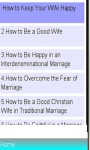 Marriage FAQs and Guide screenshot 1/1