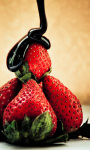 Strawberry And Chocolate Live Wallpaper screenshot 1/3
