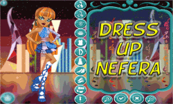 Dress up Nefera monster screenshot 3/4