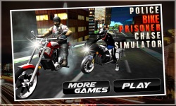 Police Bike Prisoner Chase Sim screenshot 1/5