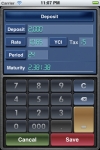 EZ Financial Calculator Lite screenshot 1/1