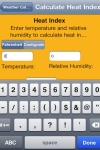 Weather Calculator Complete screenshot 1/1