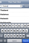Thai Fast Dictionary screenshot 1/1