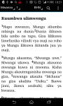 Swahili  Bible screenshot 2/3