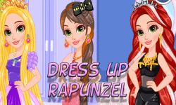 Dress up Rapunzel a fashion show screenshot 1/4