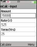 mCalc Demo screenshot 1/1