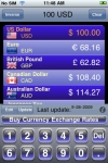 Currency Exchange Rates Lite screenshot 1/1