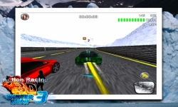 Action Racing 3D Winter Rush screenshot 3/5