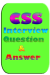 CSS Interview Q  A screenshot 1/3